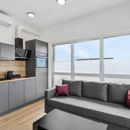 公寓式酒店 Suite4me - Moderne I Kueche I Balkon I Waschmaschine 4*