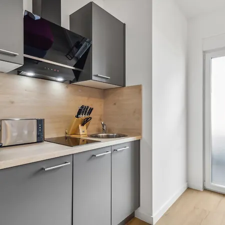 Suite4me - Moderne I Kueche I Balkon I Waschmaschine 公寓式酒店 迪岑巴赫