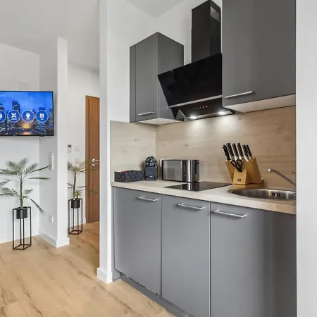Suite4me - Moderne I Kueche I Balkon I Waschmaschine *