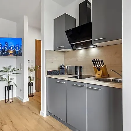 Suite4me - Moderne I Kueche I Balkon I Waschmaschine Aparthotel