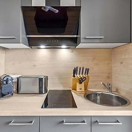 Suite4me - Moderne I Kueche I Balkon I Waschmaschine Aparthotel